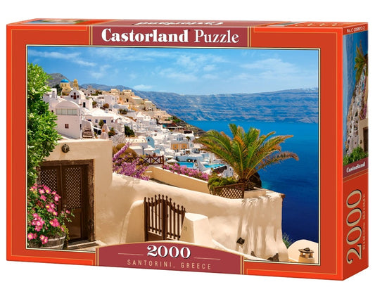 Castorland 2000 Piece Santorini Jigsaw Puzzle Greece Aegean