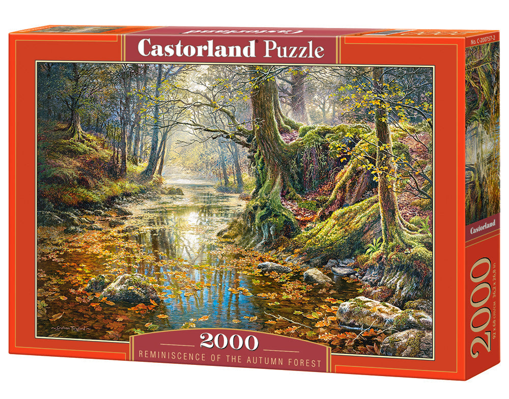 2000 Piece Jigsaw Puzzle, Reminiscence of the Autumn Forest, Nature puzzles, Adult Puzzle