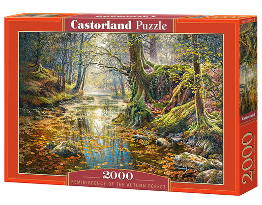 2000 Piece Jigsaw Puzzle, Reminiscence of the Autumn Forest, Nature puzzles, Adult Puzzle