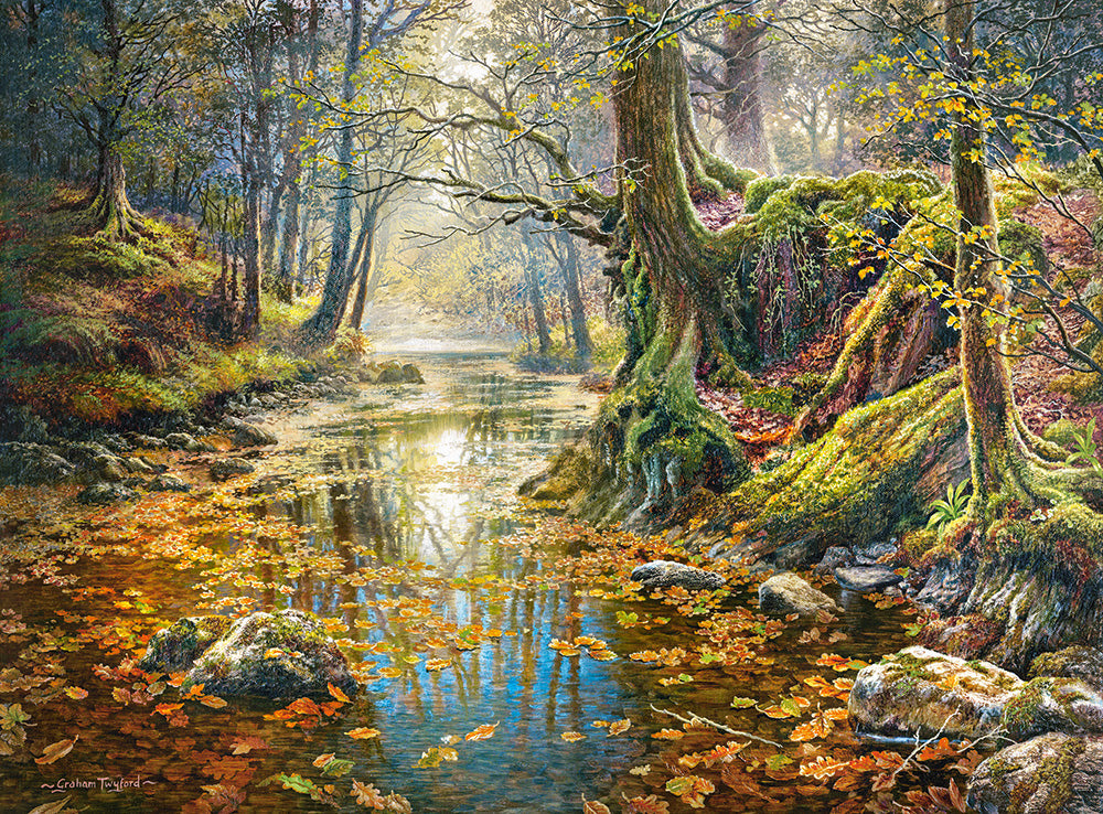 2000 Piece Jigsaw Puzzle, Reminiscence of the Autumn Forest, Nature puzzles, Adult Puzzle