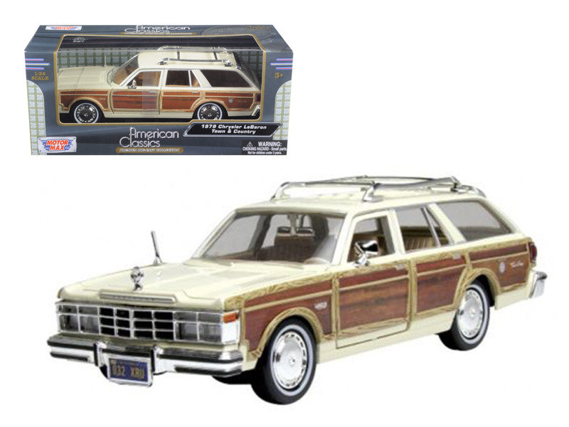 Motormax 1979 Chrysler Lebaron Town And Country Diecast