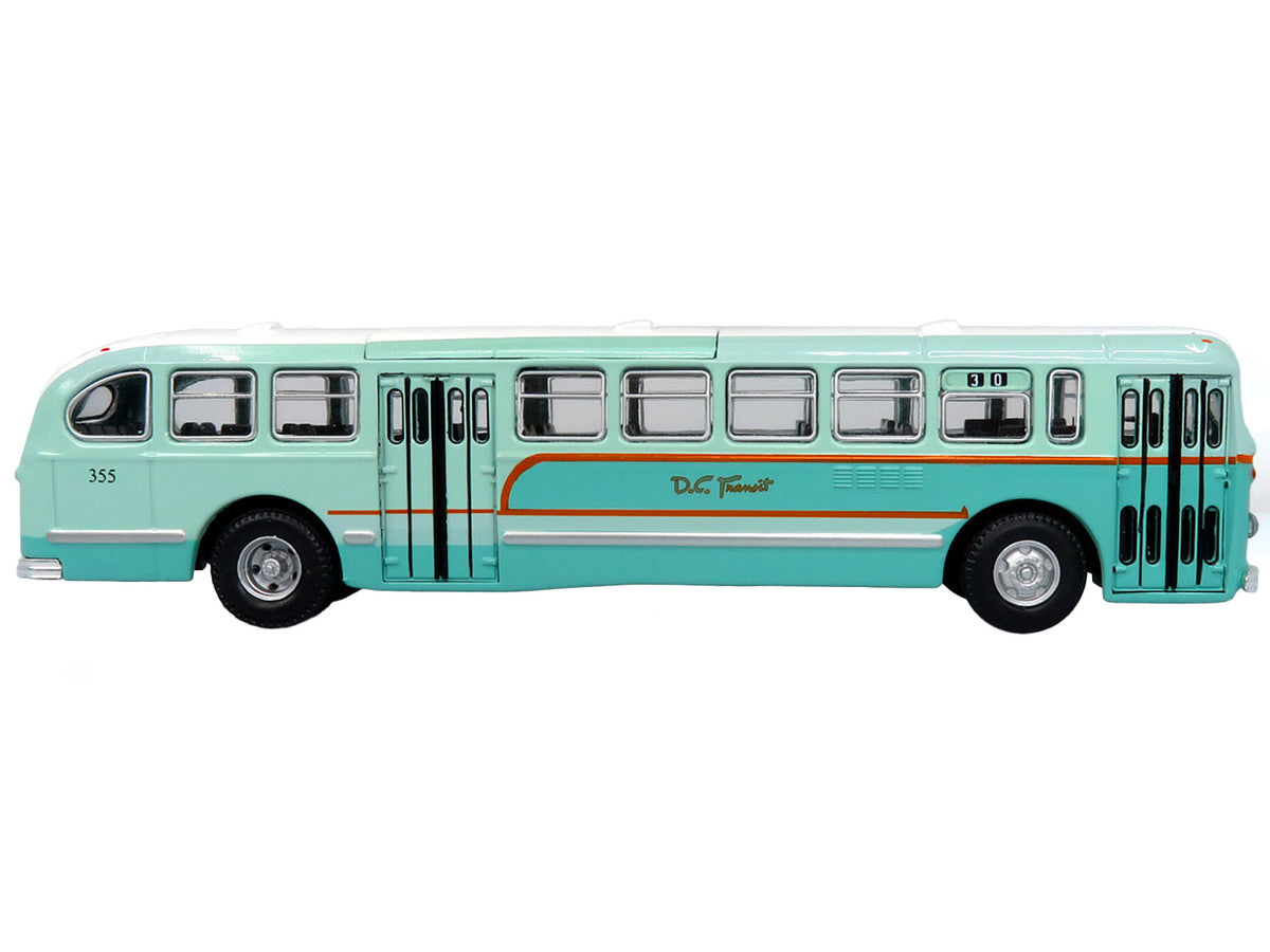 Iconic Replicas 1952 CCF Brill CD 44 Transit Bus Diecast HO Scale 1 To 87 DC Transit 30 17th Penna SE Vintage Collection