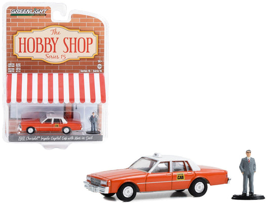 1981 Chevrolet Impala Capitol Orange Taxi 1 By 64 Scale Greenlight Hobby Shop 15