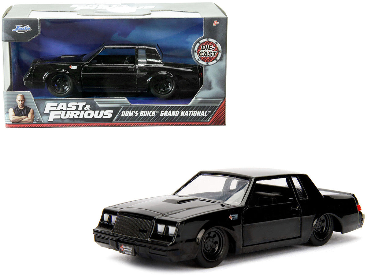 Doms Buick Grand National Black Diecast Model Car Fast and Furious by Jada