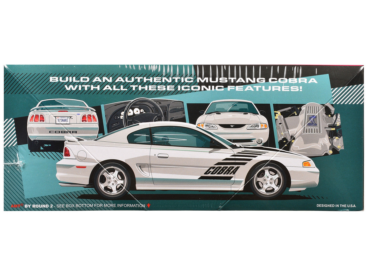 Skill 2 Model Kit 1997 Ford Mustang Cobra 1/25 Scale Model by AMT-0