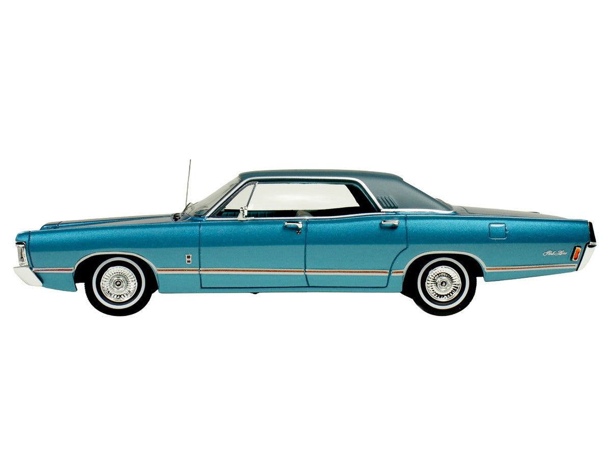 1968 Mercury Brougham Gulfstream Aqua Blue Interior 1 To 43 Goldvarg Limited