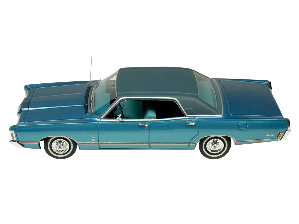 1968 Mercury Brougham Gulfstream Aqua Blue Interior 1 To 43 Goldvarg Limited