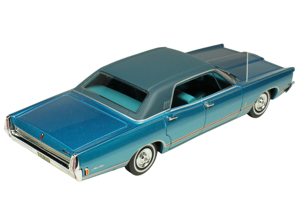 1968 Mercury Brougham Gulfstream Aqua Blue Interior 1 To 43 Goldvarg Limited