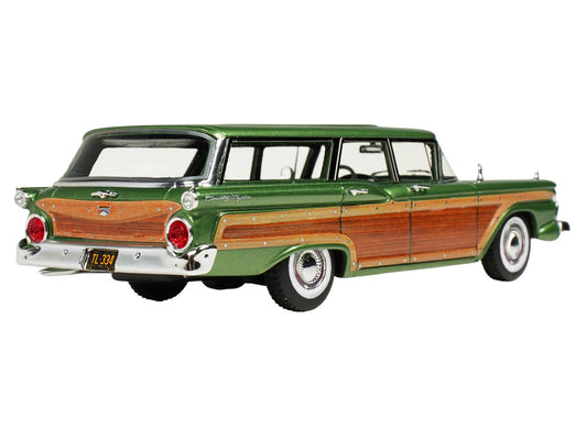 1959 Ford Country Squire Sherwood Green Metallic Woodgrain Sides 1 to 43 Scale