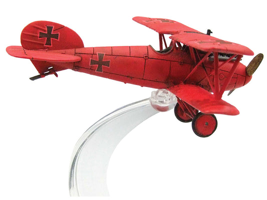 Albatros D.Va Aircraft "Manfred Von Richthofen Jagdstaffel 11" (1917) German Luftwaffe 1/72 Model Airplane by Wings of the Great War-0