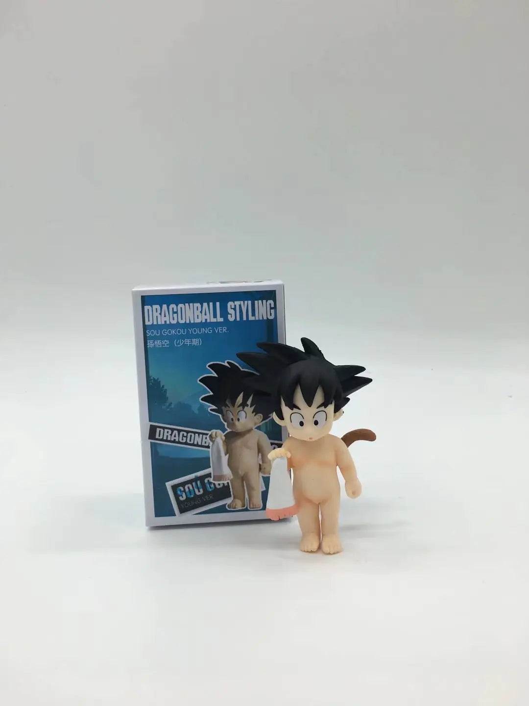 Dragon Ball Z Kid Goku Bathing Figure Model Anime Collectible For Fans And Bathroom Decor